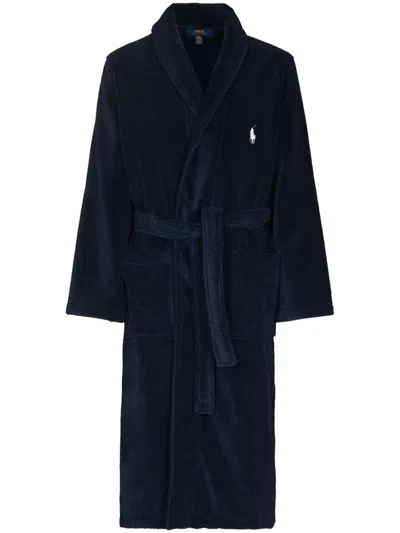 Polo Ralph Lauren Kimono Robe-sleep-robe Clothing In Blue