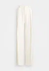 Polo Ralph Lauren Kirahn Full Length Pleated Pants In Cream/black
