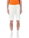 Polo Ralph Lauren Terry Bermuda Shorts In White