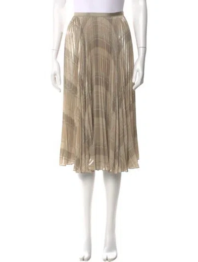 Pre-owned Polo Ralph Lauren Knee-length Skirt In Neutral