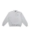 Polo Ralph Lauren Long-sleeve Polo Sweatshirt In White