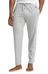 Polo Ralph Lauren Knit Cotton Pajama Pants In Andover Heather