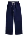 Polo Ralph Lauren Knit Open Bottom Sweatpants In Blue