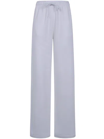 Polo Ralph Lauren Knit Open Bottom Sweatpants In White