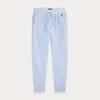 Polo Ralph Lauren Knit Seersucker Pajama Pant In Oxford Blue