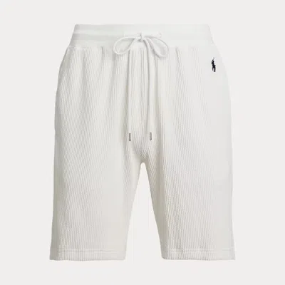 Polo Ralph Lauren Knit Seersucker Sleep Short In White