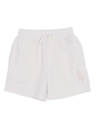 Polo Ralph Lauren Knit Shorts In White