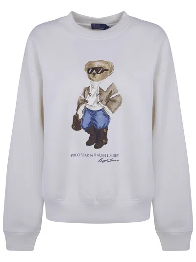 Polo Ralph Lauren Knit Sweatshirt In Gray