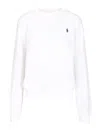 Polo Ralph Lauren Knit-sweatshirt Sweatshirts White In White