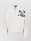 Polo Ralph Lauren Knit Sweatshirt With Ribbed Cuffs And Hem In White