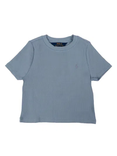 Polo Ralph Lauren Knit T Shirt In Multi