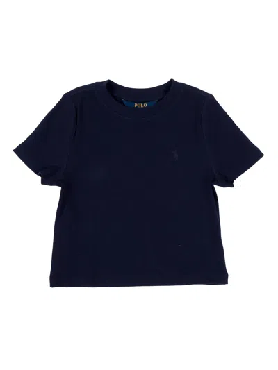 Polo Ralph Lauren Knit-t-shirt In Blue