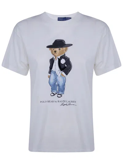 Polo Ralph Lauren Knit T-shirt Nevis In White