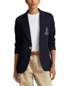 Polo Ralph Lauren Blazer With Logo In Blue