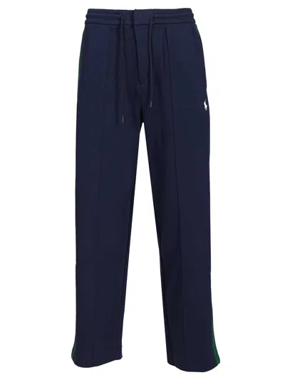 Polo Ralph Lauren Knit-open Bottom Sweatpant-pants Trousers Blue