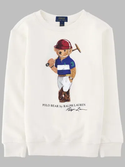 Polo Ralph Lauren Knit-pullover-sweatshirt In Gray