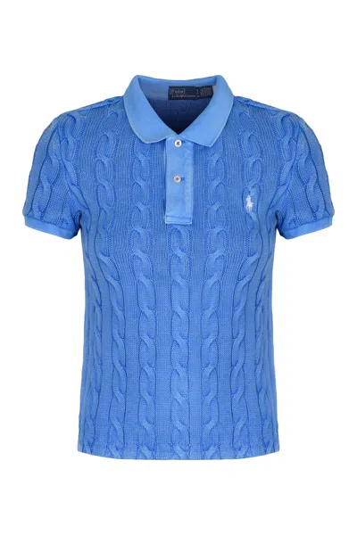 Polo Ralph Lauren Knitted Cotton Polo Shirt