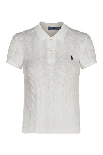 Polo Ralph Lauren Knitted Cotton Polo Shirt