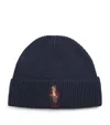 Polo Ralph Lauren Holidy Br Bn Hat Cold Weather In Navy