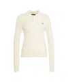 Polo Ralph Lauren Knitted Polo Shirt With Logo Embroidery In Multi