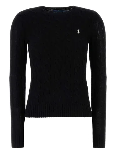 Polo Ralph Lauren Knitted Sweater In Black