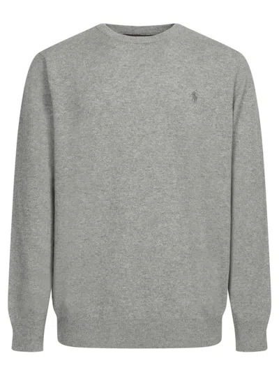 Polo Ralph Lauren Pony Sweater In Gray