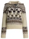 Polo Ralph Lauren Long-sleeved Sweater In Neutral