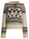 Polo Ralph Lauren Long-sleeved Sweater In Multi