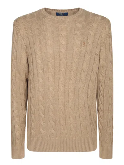 Polo Ralph Lauren Knitwear In Nude