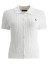 Polo Ralph Lauren Logo-embroidered Cable-knit Cotton Cardigan