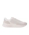 Polo Ralph Lauren Leather Suede Sneakers In White