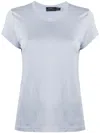 Polo Ralph Lauren Ladies Blue Crew Neck T-shirt In Blue
