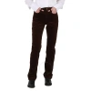 POLO RALPH LAUREN POLO RALPH LAUREN LADIES BROWN STRAIGHT FIT COTTON PANTS