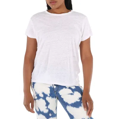 Polo Ralph Lauren Ladies Short-sleeve Crewneck Linen T-shirt