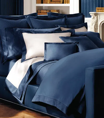 Polo Ralph Lauren Langdon Fitted Sheet In Navy