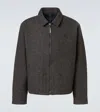Polo Ralph Lauren Langdon Wool Twill Jacket In Gray