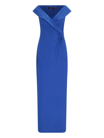 POLO RALPH LAUREN LEONIDAS SLEEVELESS GOWN