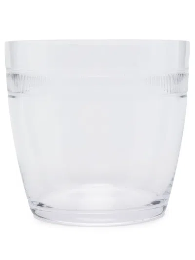 Polo Ralph Lauren Langley Glass Ice Bucket In Neutrals