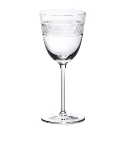 Polo Ralph Lauren Langley White Wine Glass In Clear