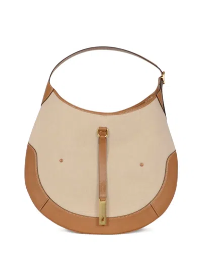 Polo Ralph Lauren Grosse Polo Id Schultertasche In Neutral