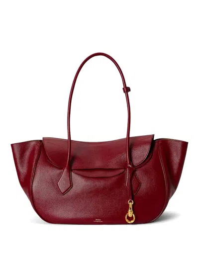 Polo Ralph Lauren Large Shoulder Bag In Red