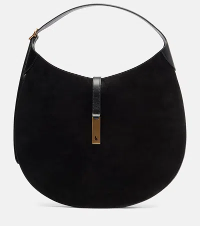 Polo Ralph Lauren Large Suede Shoulder Bag