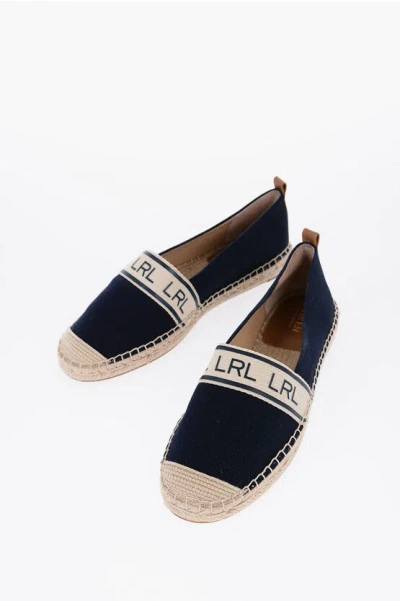 Polo Ralph Lauren Lauren Canvas Caylee Espadrillas With Raffia Sole