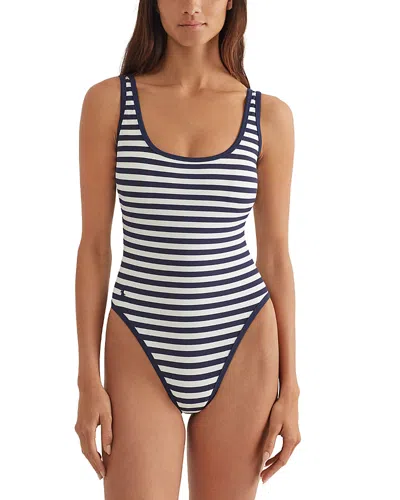 POLO RALPH LAUREN LAUREN RALPH LAUREN SCOOP NECK ONE PIECE SWIMSUIT