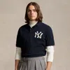 Polo Ralph Lauren Polo  Ralph Lauren Lauren Yankees Polo Shirt In Blue