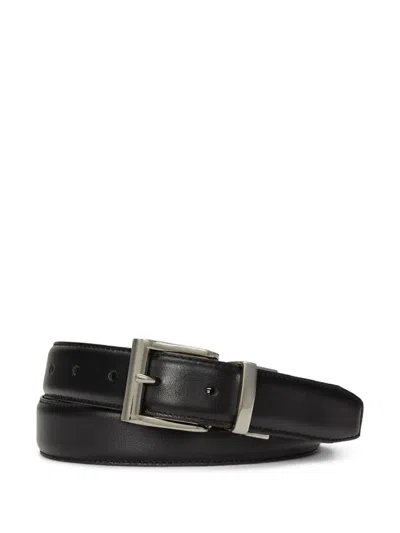Polo Ralph Lauren Leather Belt In Black