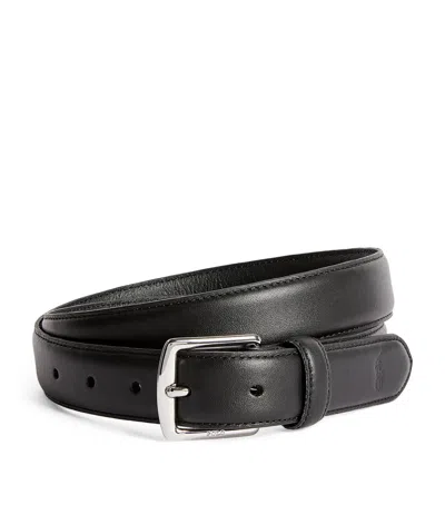 Polo Ralph Lauren Leather Belt In Brown