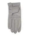 Polo Ralph Lauren Leather Golf Glove In Peak Grey/left