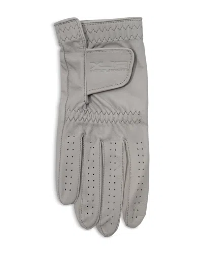 Polo Ralph Lauren Leather Golf Glove In Peak Grey/left