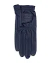 Polo Ralph Lauren Leather Golf Glove In Refined Navy/right
